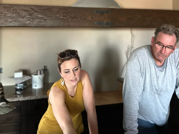 Modern bathroom with updated fixtures.